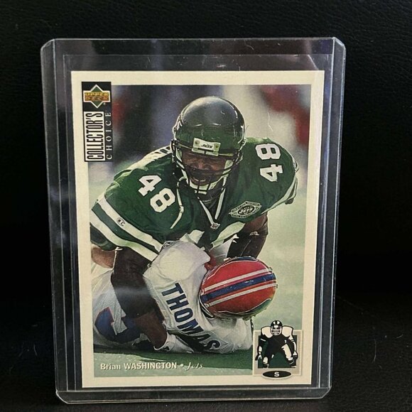 Brian Washington #202 | 1994 Collector's Choice Football Trading Card - Picture 1 of 1